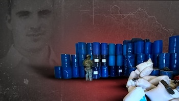 Así era el narcocampamento en