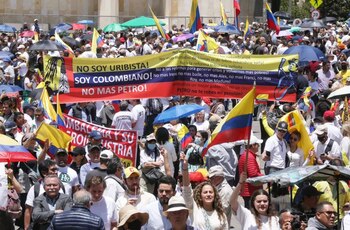 Imagen de archivo de manifestaciones