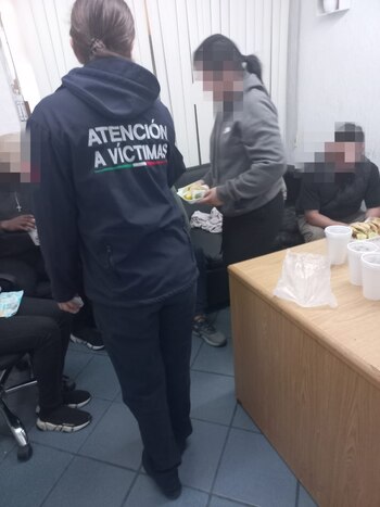 Migrantes rescatados en Puebla(X/@SSC_Pue)