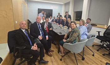 Diputados uruguayos en Universidad Hebrea