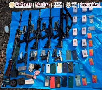 Decomiso de armas en Morelos
