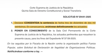 PJ declara consentida la sentencia