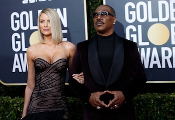 Paige Butcher y Eddie Murphy