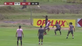 El árbitro cobró un supuesto