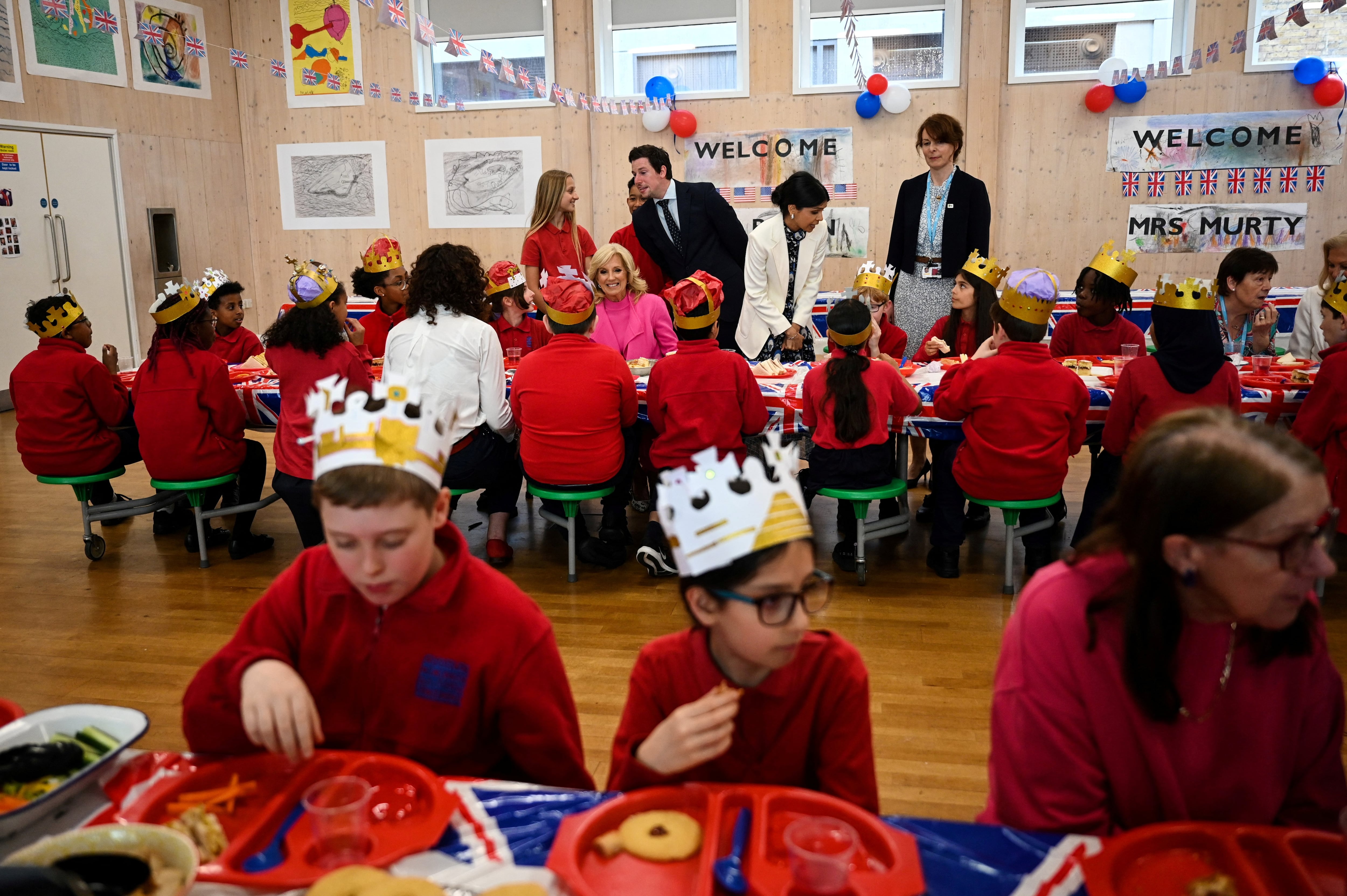 Referencial. Los docentes ecuatorianos podrán enseñar en escuelas estadounidenses. Oli Scarff/Pool via REUTERS