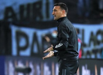 Scaloni, conforme con el resultado