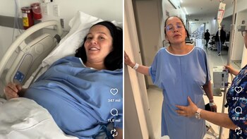 Lina Tejeiro mostró las horas previas al nacimiento de su hijo Gael - crédito linatejeiro/Instagram