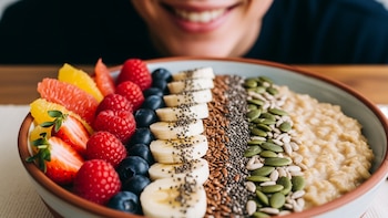 Una dieta intensiva con avena
