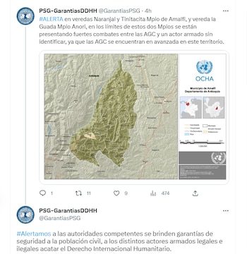 Los hechos se registraron en