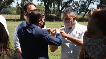 Kicillof y el titular de