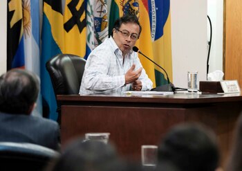 En la imagen, Gustavo Petro