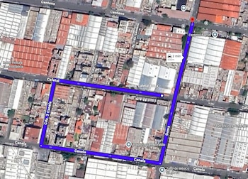 El sitio de la agresión está a unos metros de la tienda de Sarah Bustani. (Captura de pantalla/Google Maps)
