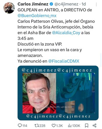 Agreden a directivo de Secretaría