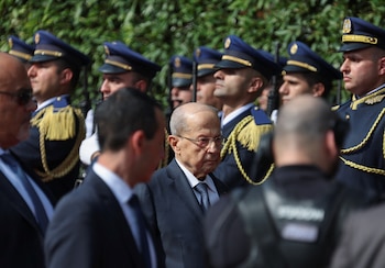 El ex presidente de Líbano,