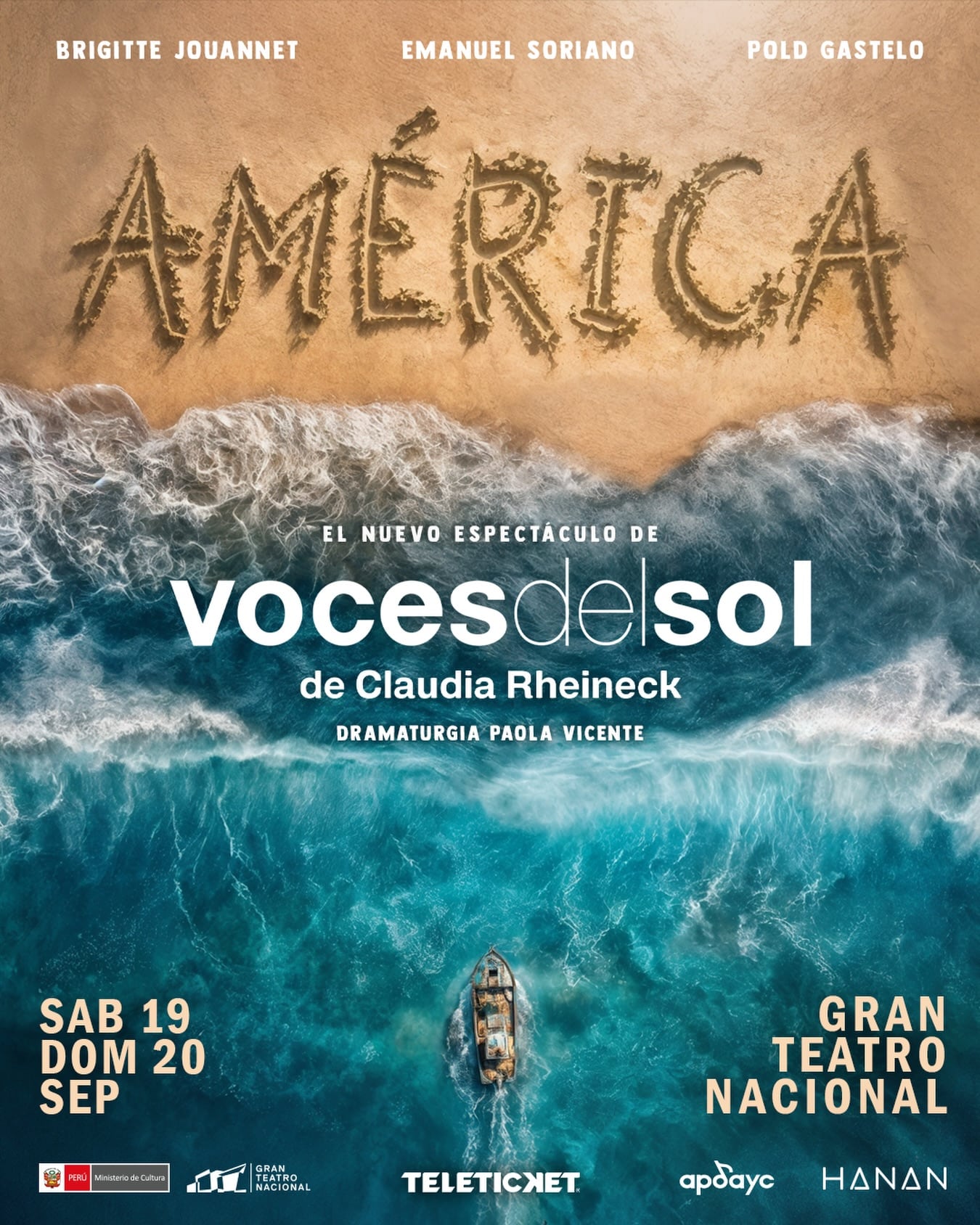 Voces del Sol reúne a 140 niños y jóvenes y prepara el espectáculo “AMÉRICA” para el 19 y 20 de septiembre en el Gran Teatro Nacional de Lima.