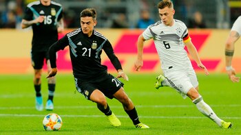 Dybala, con la casaca de