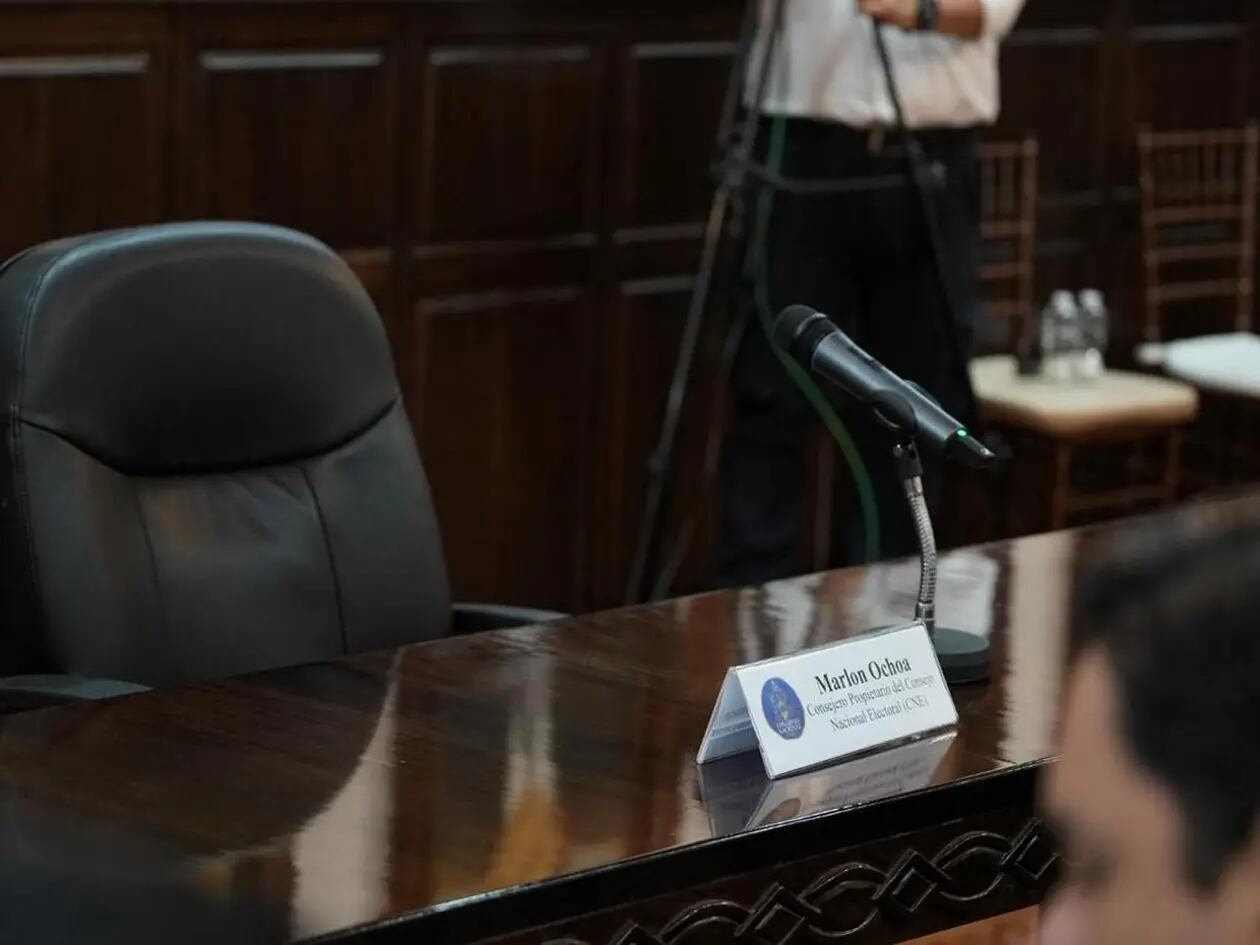 La inasistencia de Marlon Ochoa refuerza tanto la polarización política como la tensión institucional respecto a las elecciones de 2025 en Honduras. (Foto: Congreso Nacional)
