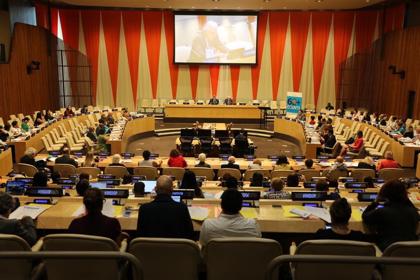Sesión en la ONU para debatir acerca de la protección de lso derechos de las Personas Mayores