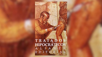 Cubierta de los 'Tratados hipocráticos'. (Alianza Editorial)