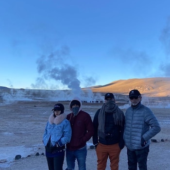 La foto familiar del viaje