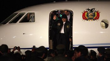 avión Evo Morales 1920 bolivia