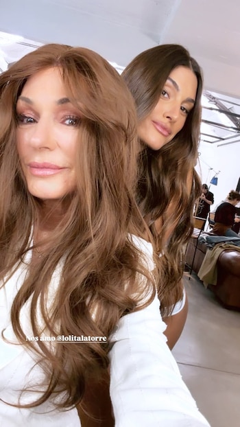 Yanina Latorre sorprendió con su nuevo aspecto. Aquí junto a su hija Lola