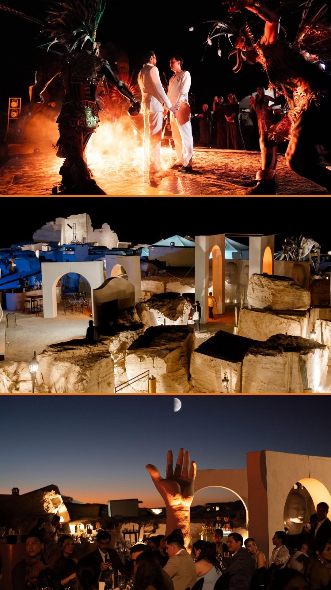 El influencer Un Tal Fredo y su pareja celebran su unión con una ceremonia espectacular que fusiona tradiciones ancestrales y lujo moderno en Cuatro Ciénegas, Coahuila. (Un Tal Fredo: Instagram)