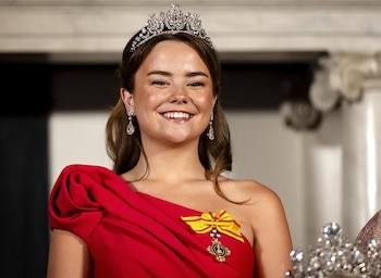 La princesa Ariane debuta con la tiara de la reina Emma (EFE)