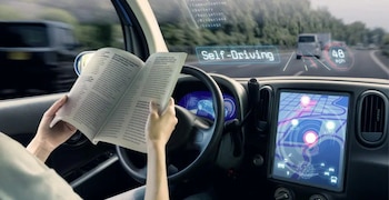 Así sería el nuevo semáforo en la era de la movilidad autónoma