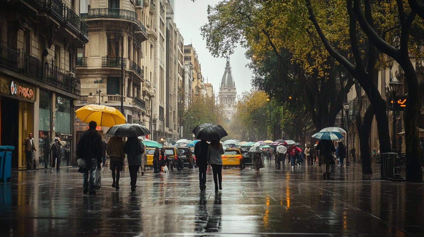 El impacto de las gotas de lluvia en el suelo libera compuestos que contribuyen al bienestar psicológico. (Imagen Ilustrativa Infobae)