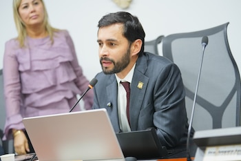José Jaime Uscátegui fue elegido presidente de la Comisión Primera de la Cámara para el periodo legislativo 2026-2027. - crédito @jjUscategui/X