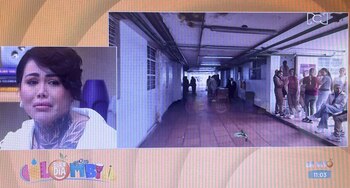 Yina Calderón le prometió apoyo