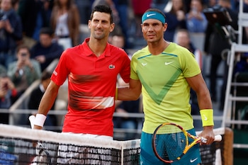 Djokovic y Nadal en Roland