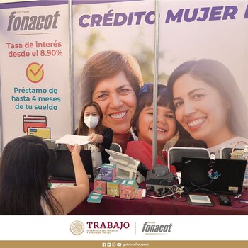 Fonacot introduce el Crédito Mujer