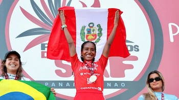 Mafer Reyes y campeones de surf piden aprobar ley para recibir apoyo de la empresa privada para Lima 2027 y Los Ángeles 2028