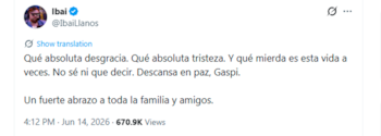 MUERTE DE GASPI, REPERCUCIONES