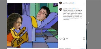 El mensaje de Patricia Sosa