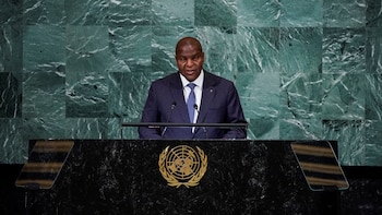 Faustin-Archange Touadéra (REUTERS/Eduardo Munoz)