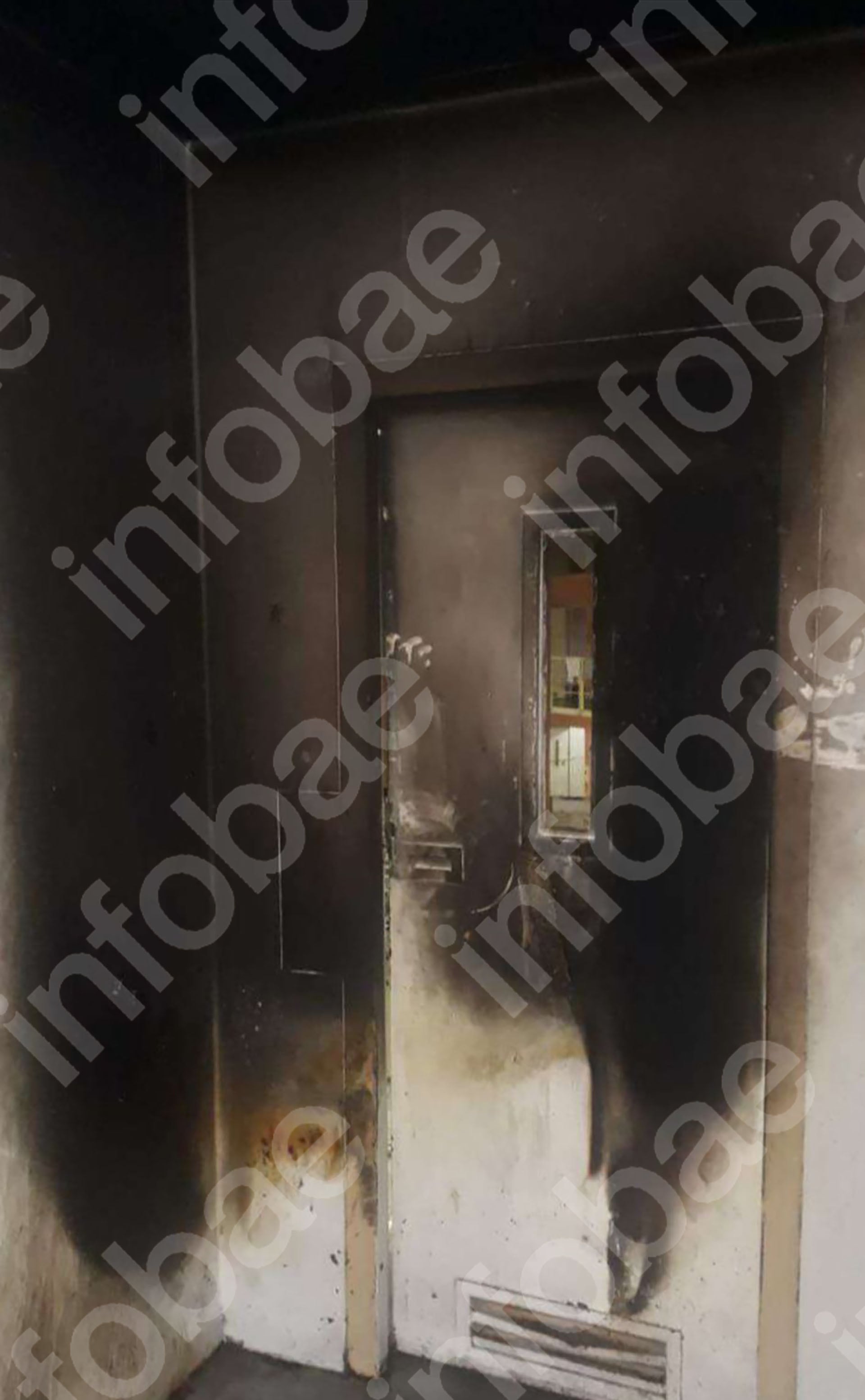 Las consecuencias edilicias de los incendios que provocan los presos