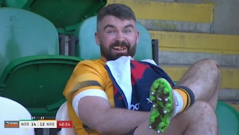 La impactante lesión de un