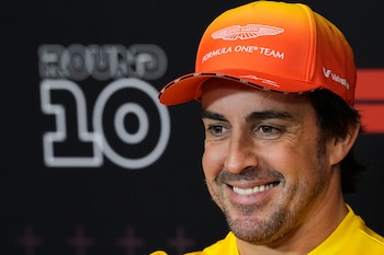 El español Fernando Alonso (Aston