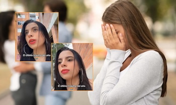 La joven terminó comprando regalos