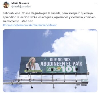 Le recuerdan a Katherine Miranda