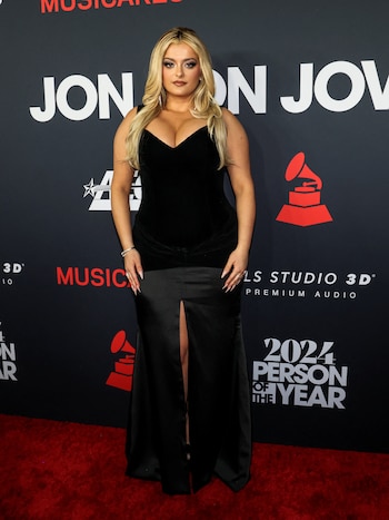 Bebe Rexha identifica himnos generacionales como 'Livin’ on a Prayer' de Bon Jovi como parte esencial de su memoria emocional (REUTERS/Mario Anzuoni)