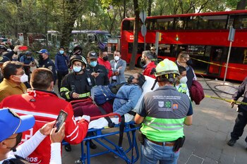 CIUDAD DE MÉXICO, 07ABRIL2022.- Choque