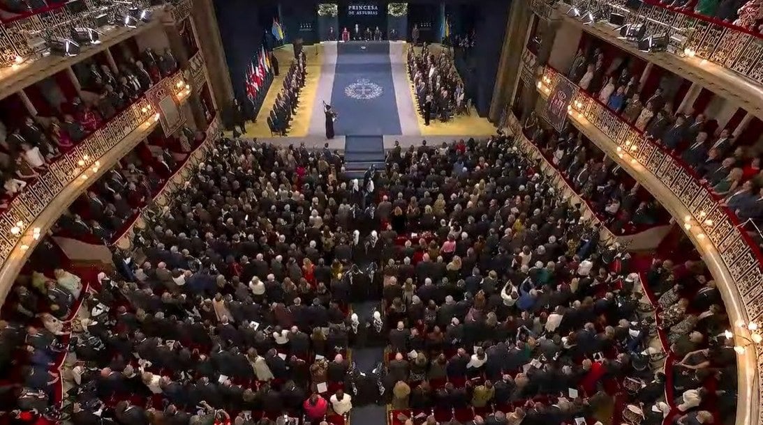 Concluye la ceremonia de entrega de los Premios Princesa de Asturias 2026