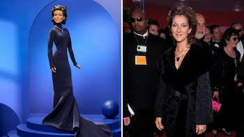 Celine Dion ahora es una muñeca: así luce la figura inspirada en su icónica actuación en los Oscar