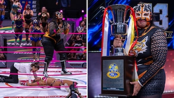 Skadi derriba a la ‘Diosa Griega’ Megan Bayne y conquista el Grand Prix Internacional de Amazonas 2026 del CMLL