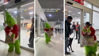 La reacción del novio de