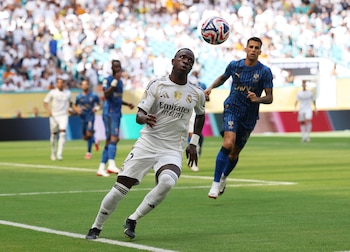 Vinicius Jr va en busca